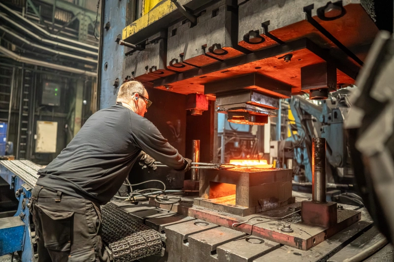 Boulonnerie pour pièce forgée